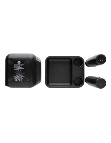 Karaoke con doppio microfono Singvibe in plastica RCS